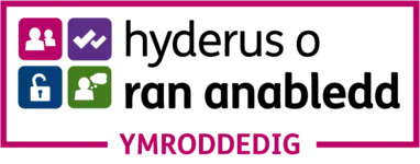 Hyderus o ran anabledd - Ymroddedig